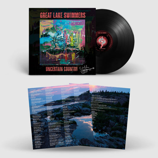 Great Lake Swimmers - "Uncertain Country" (2023) Vinyl LP (Signed)